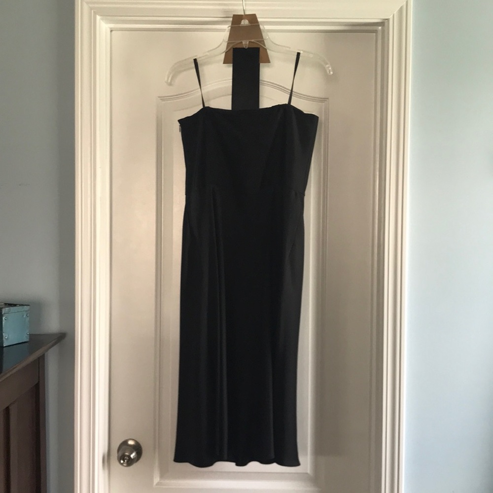 Black cocktail dress